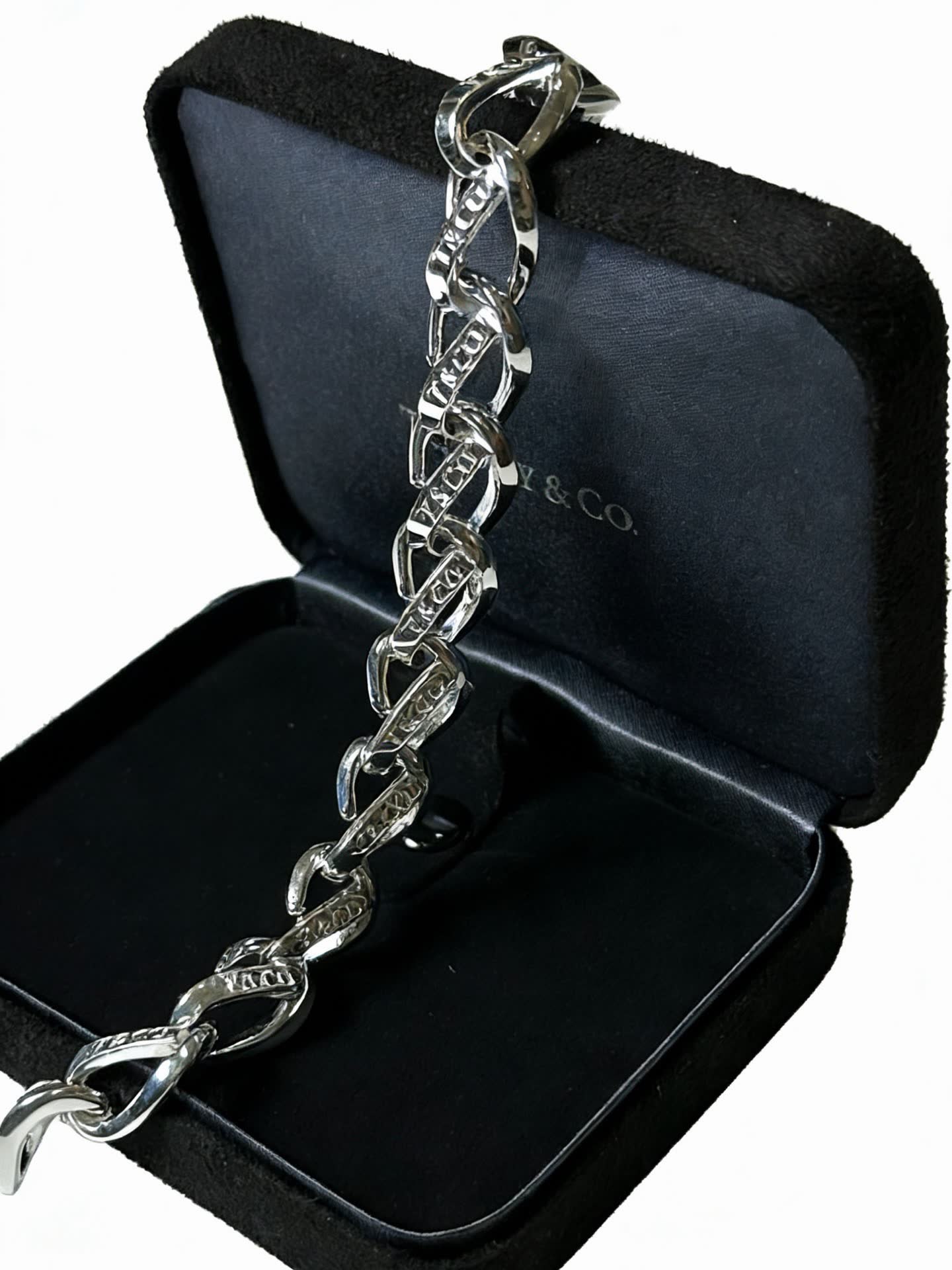 Tiffany & Co. Sterling Silver Link Bracelet